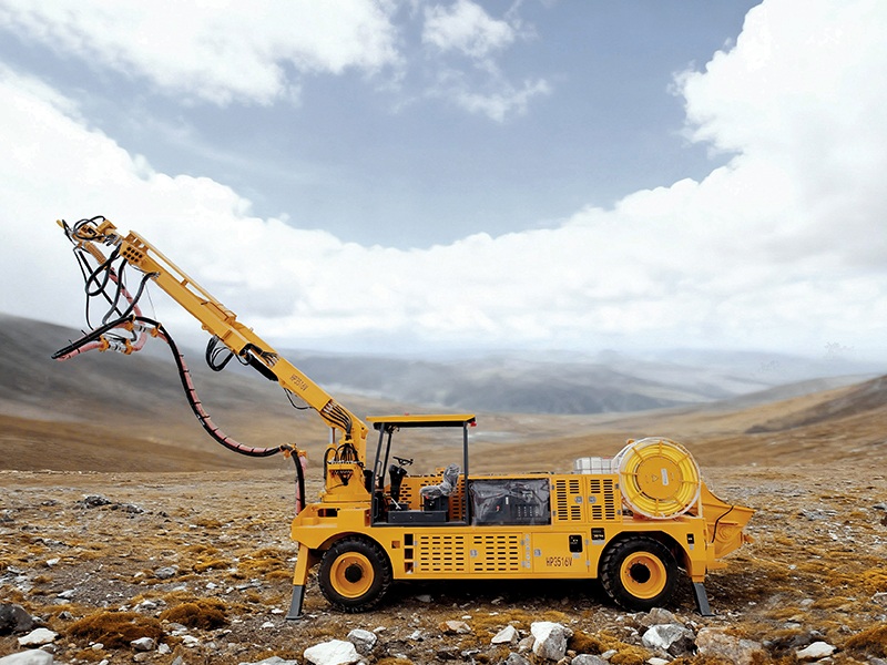 HP3516V shotcrete machine HP3516V 湿喷台车